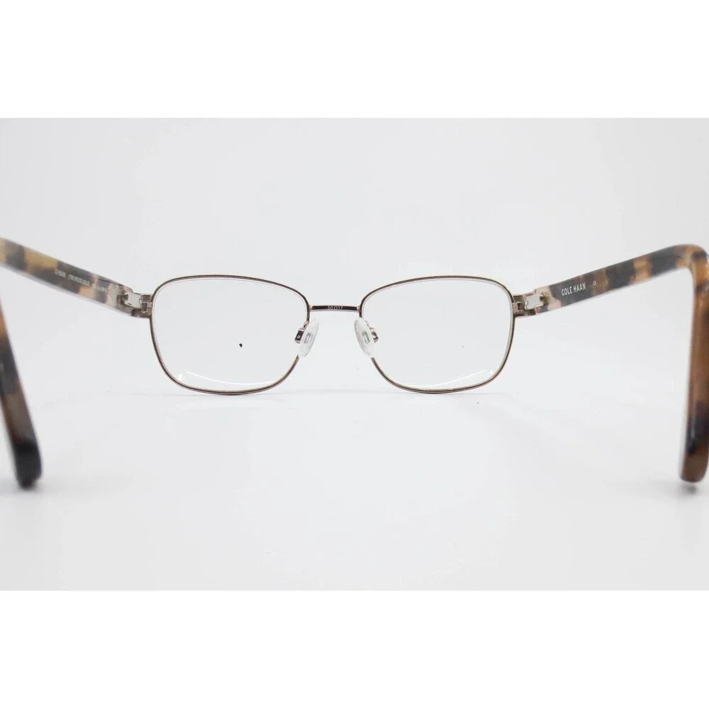 Cole Haan CH5008 Rose Gold Tortoise Eyeglasses Frames 50-17-135 Womens Eyewear
